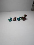 The Shimmering Duck Squad – A Tiny, Iridescent Family